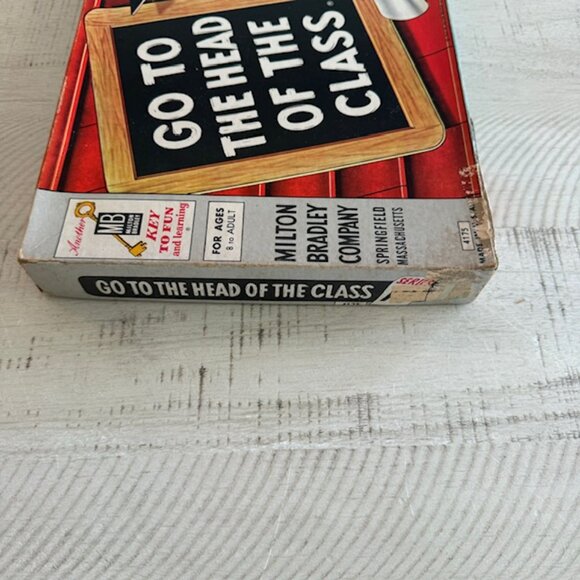 Vintage Milton Bradley 1960 Go to the Head of The Class Series 10 #4175 - Picture 8 of 12